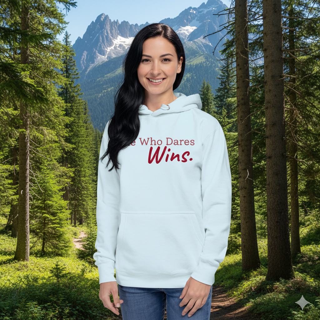 SHE WHO DARES WINS - Hoodie