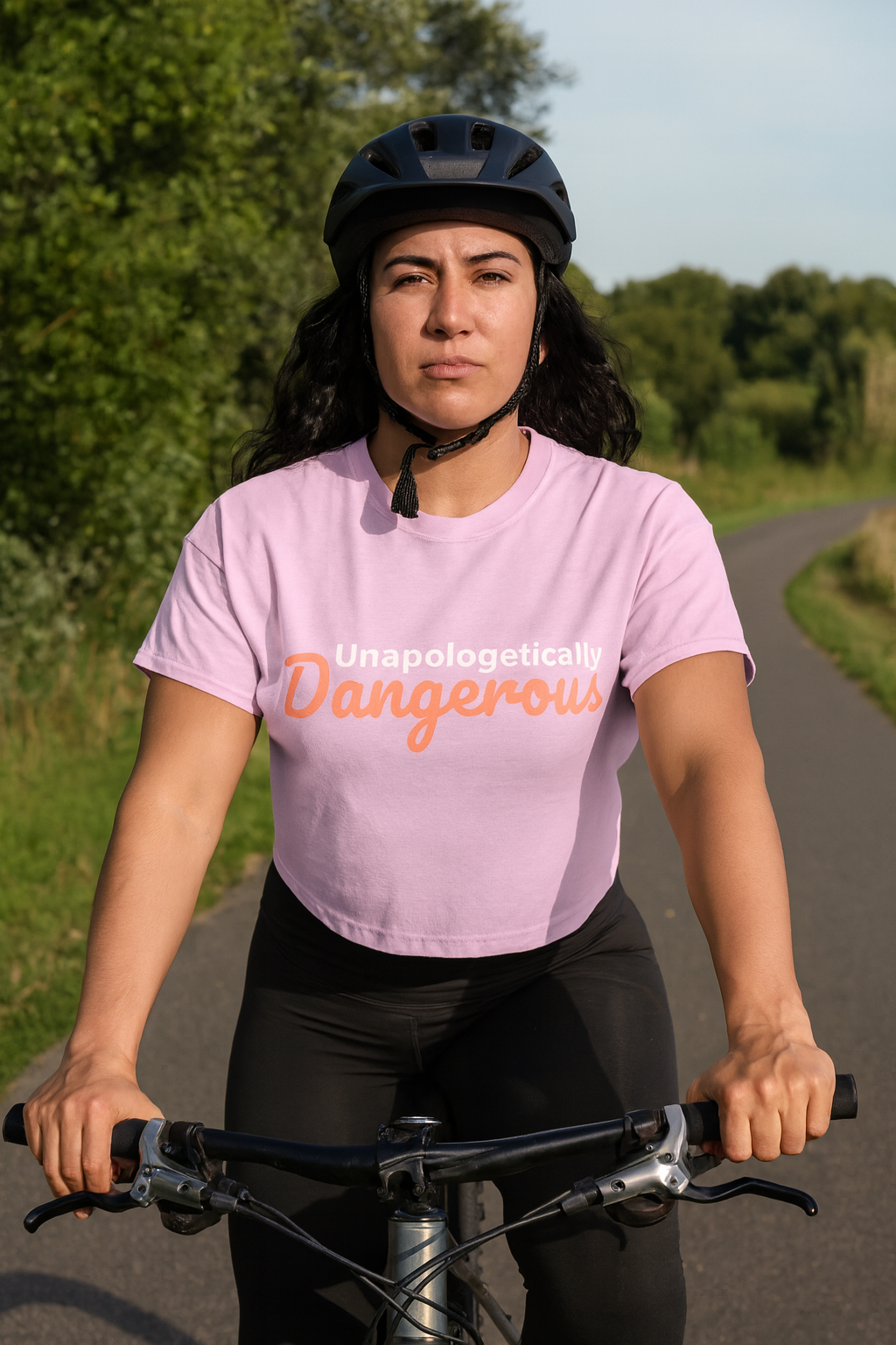 UNAPOLOGETICALLY DANGEROUS - Women’s heavyweight boxy tee