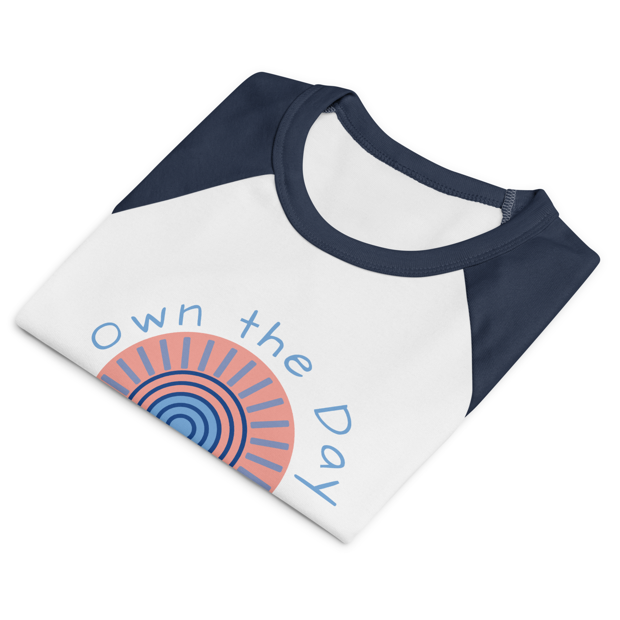OWN THE DAY - Women’s micro rib raglan baby tee