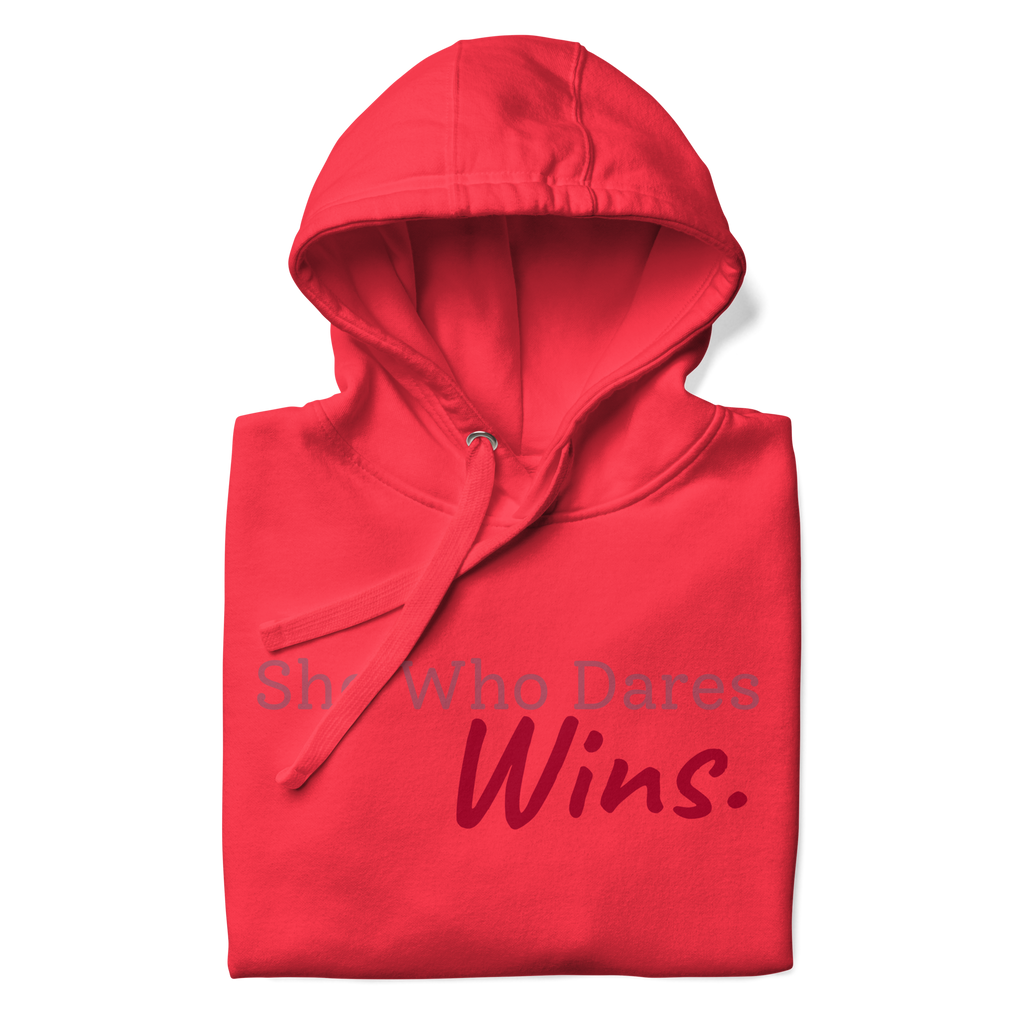 SHE WHO DARES WINS - Hoodie