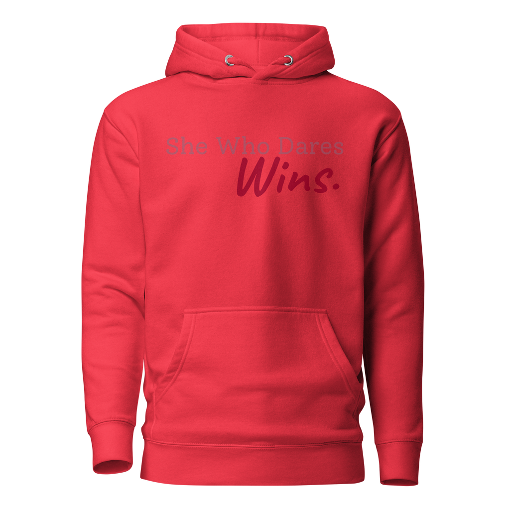 SHE WHO DARES WINS - Hoodie